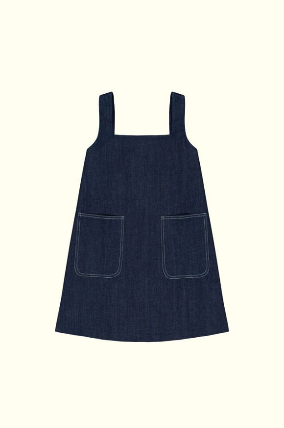 La robe Dînette bleu foncé - steseline - ROBE - S