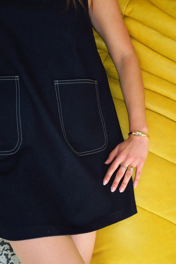 La robe Dînette bleu foncé - steseline - ROBE - S