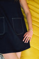 La robe Dînette bleu foncé - steseline - ROBE - S