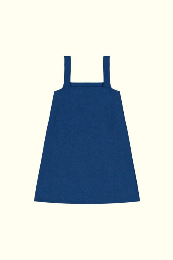 La robe Dînette bleu roi - steseline - ROBE - S