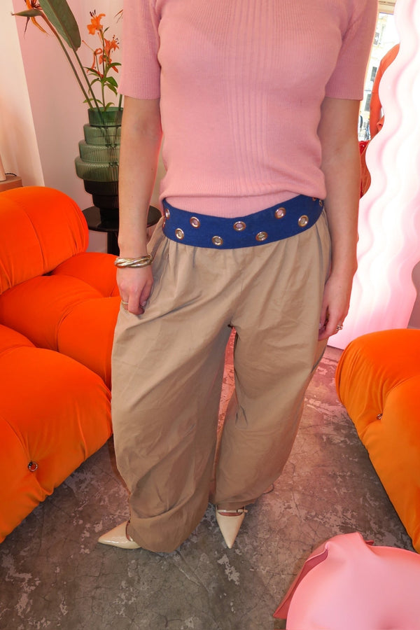 Le bandeau BBB œillets bleu foncé - steseline - ACCESSOIRES - Bleu foncé