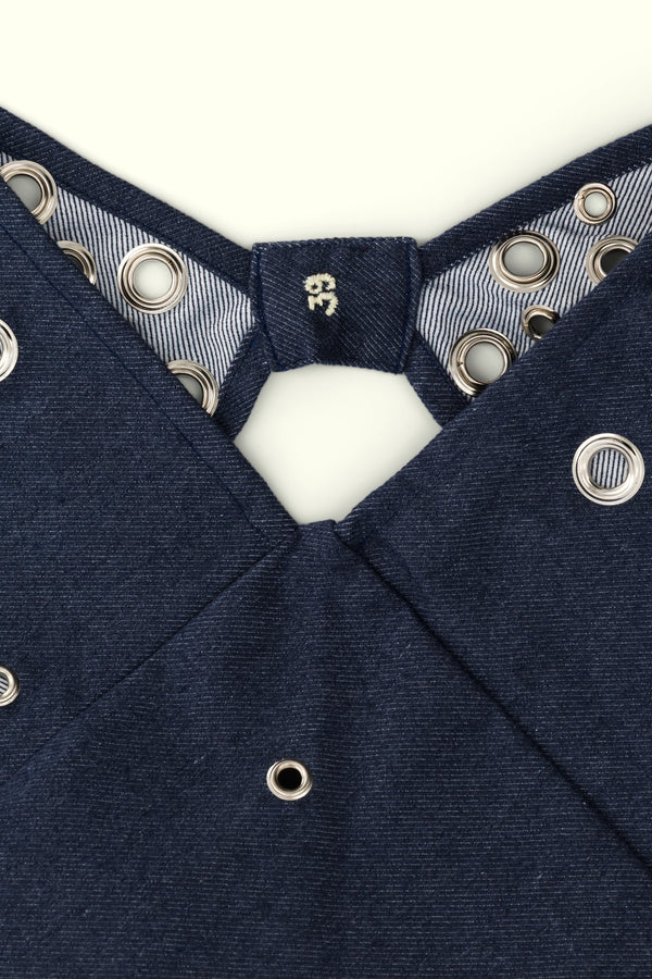 Le sac Vera œillets - steseline - SAC - Bleu foncé